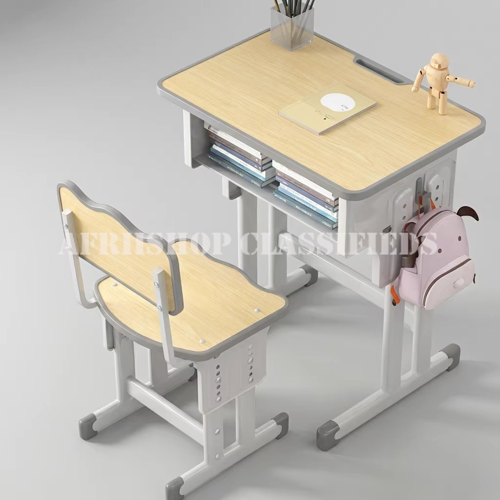 Kid’s Furniture; Study Table and Chair For Student Adjustable