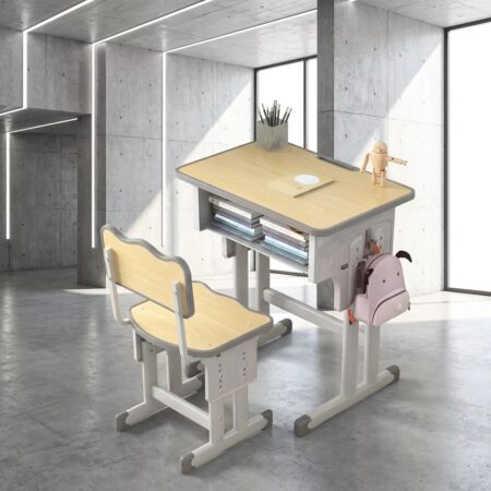 Kid’s Furniture; Study Table and Chair For Student Adjustable