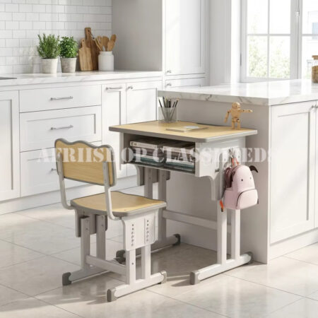 Kid’s Furniture; Study Table and Chair For Student Adjustable