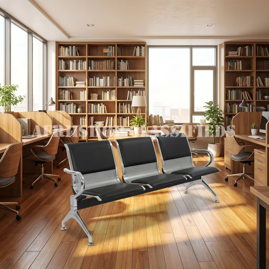 Conference Chairs; Waiting Area Bench Chair 3 Seater