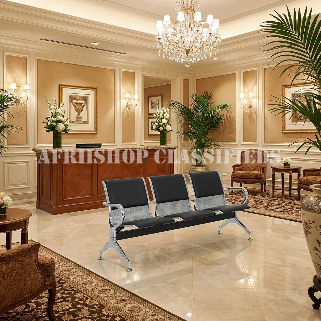 Conference Chairs; Waiting Area Bench Chair 3 Seater