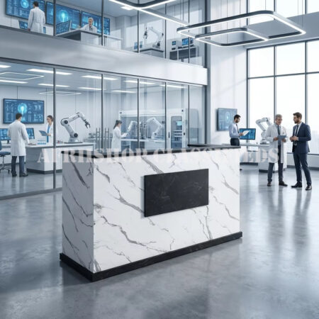 Reception Tables; Modern Reception Desk Counter For Office