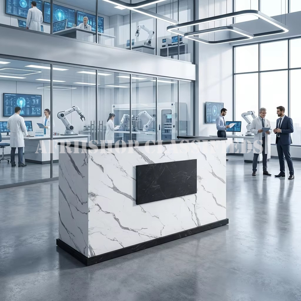 Reception Tables; Modern Reception Desk Counter For Office