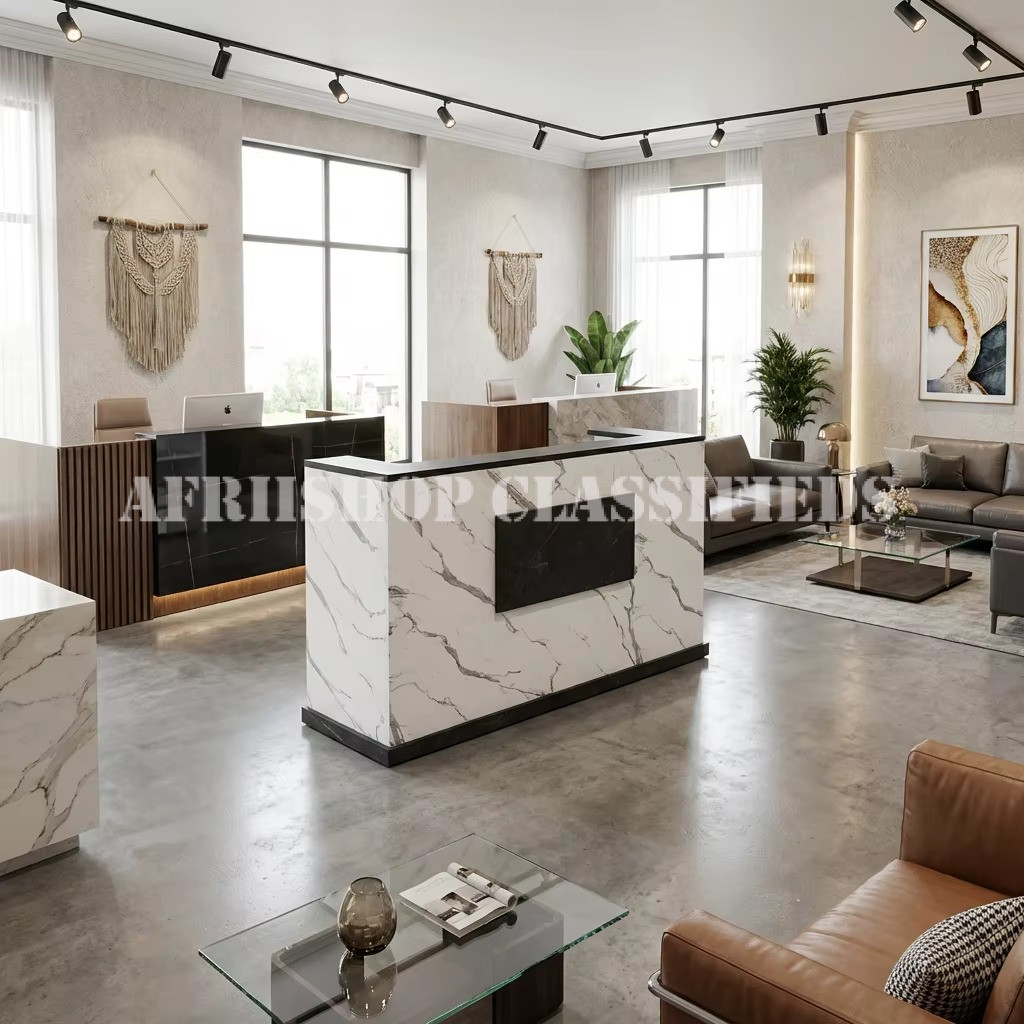 Reception Tables; Modern Reception Desk Counter For Office