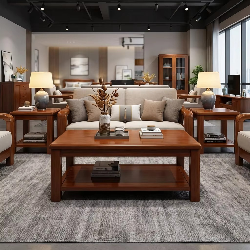 Coffee Tables; Wooden Living Room Table for Coffee