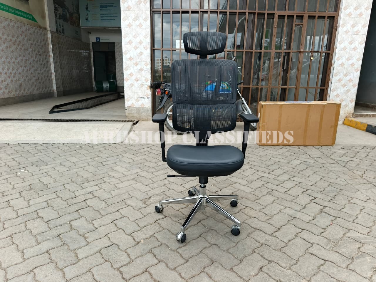 Office Chair; High Back Leather Office Chair
