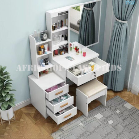 Dressers; Makeup Storage Cabinet With Lock Bedroom Dressing Table