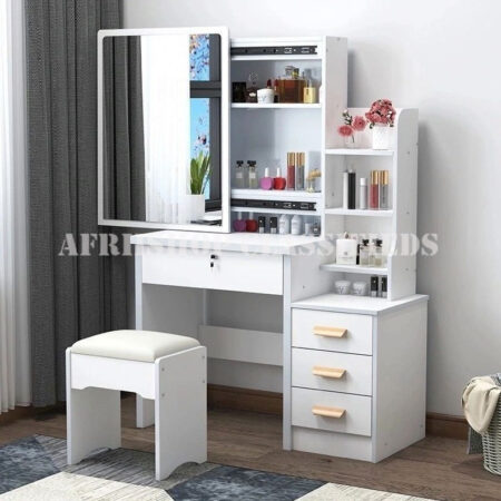 Dressers; Makeup Storage Cabinet With Lock Bedroom Dressing Table