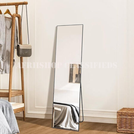 Bedroom Mirror; Large Full Body Dressing Mirror for Bedroom