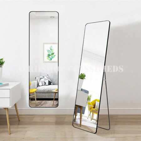 Bedroom Mirror; Large Full Body Dressing Mirror for Bedroom