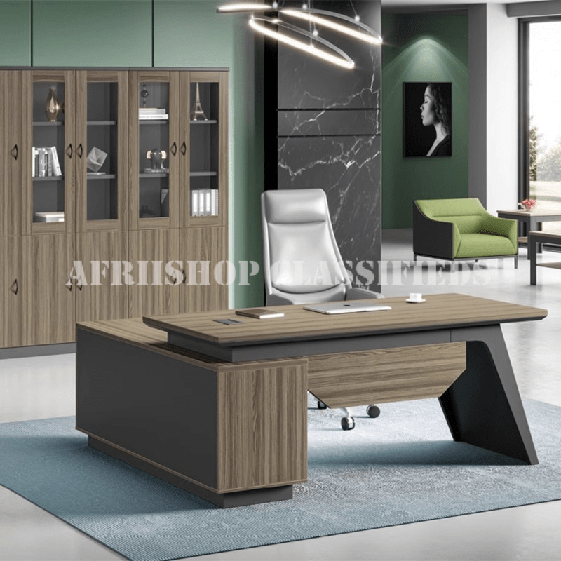 Office Desk;1800MM L-Shaped Executive Office Desk