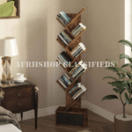 Bookshelves:8-Tier Wooden Home Office Bookshelf