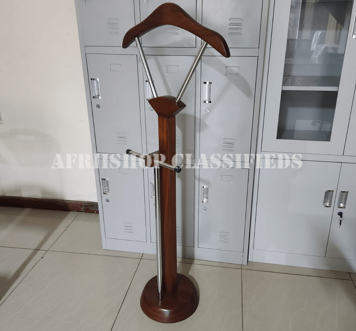 Coat Hanger; Wooden Home Office Coat Hanger