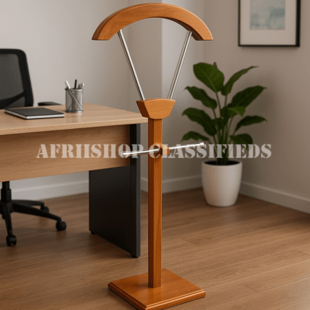 Coat Hanger; Wooden Home Office Coat Hanger