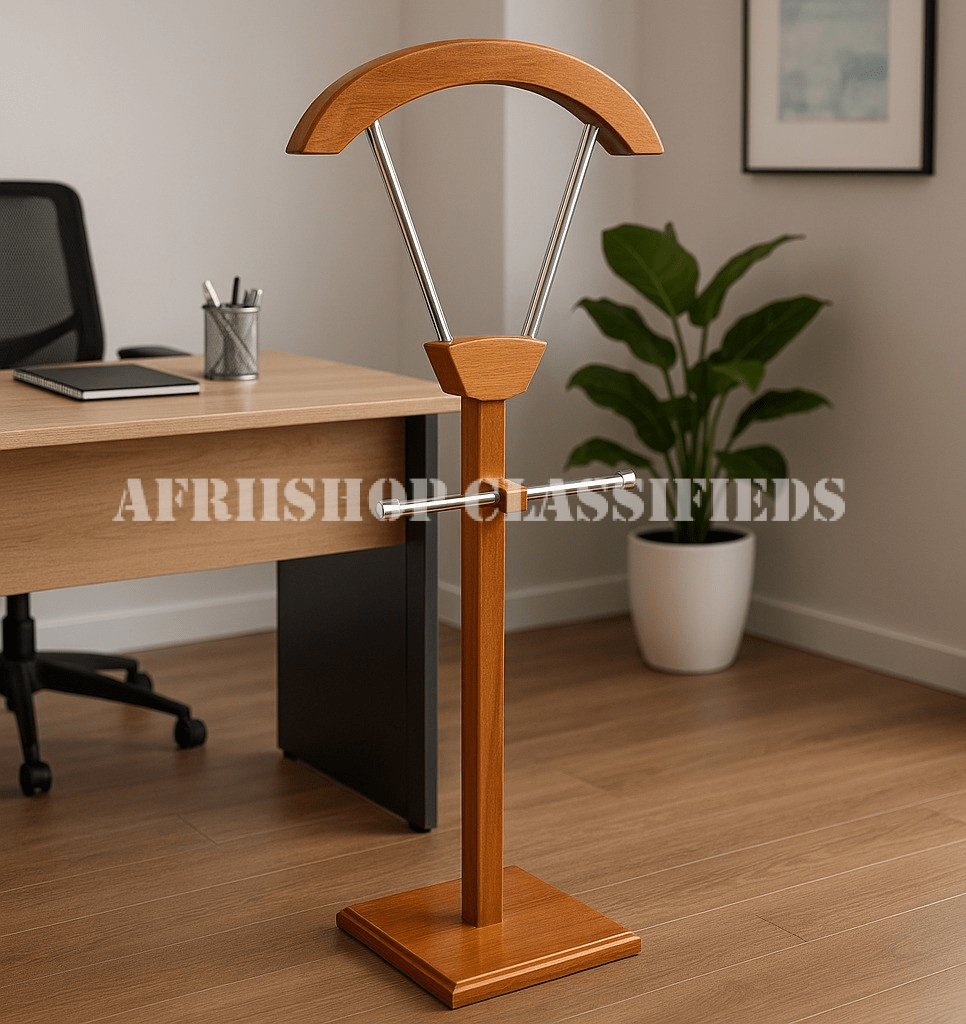 Coat Hanger; Wooden Home Office Coat Hanger