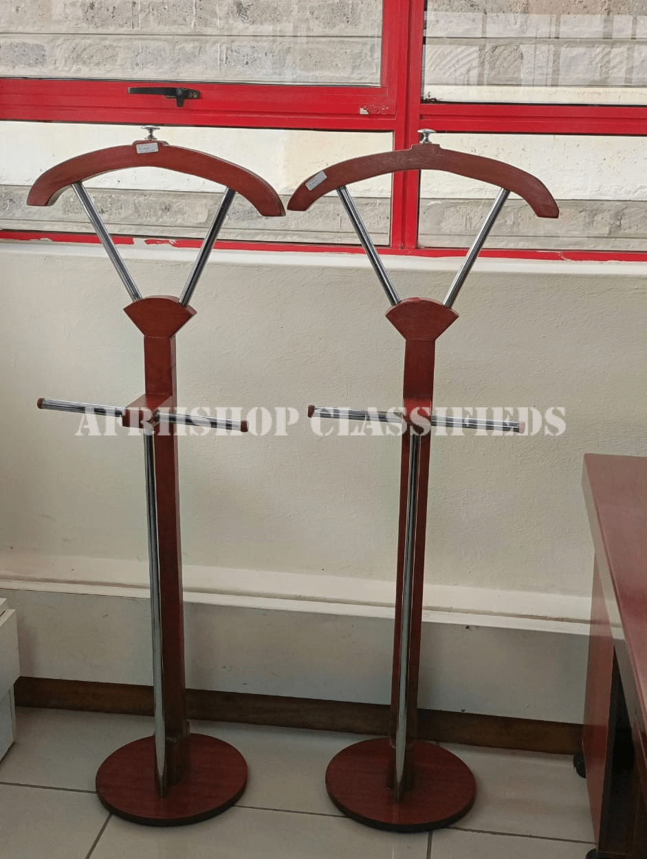 Coat Hanger; Wooden Home Office Coat Hanger