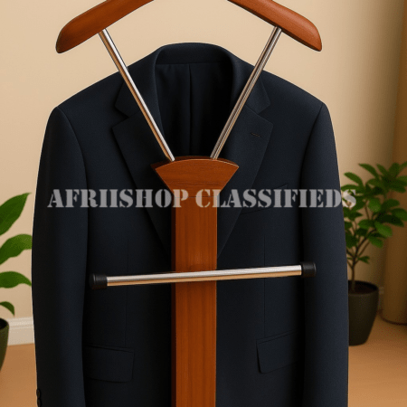 Coat Hanger; Wooden Home Office Coat Hanger