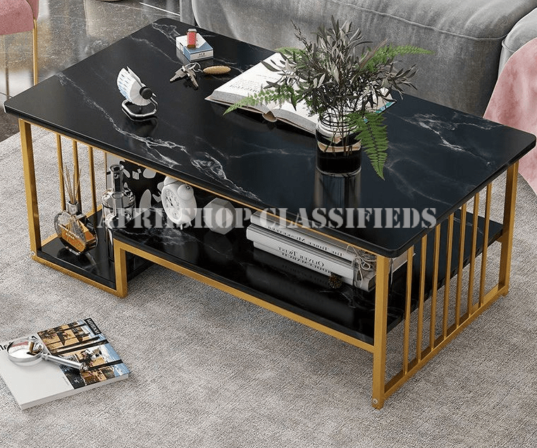 Coffee Table; Black Nice Coffee Table