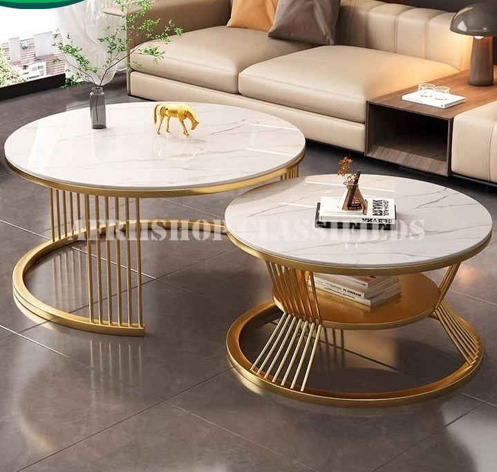 Coffee Table : Top Marble Coffee Table