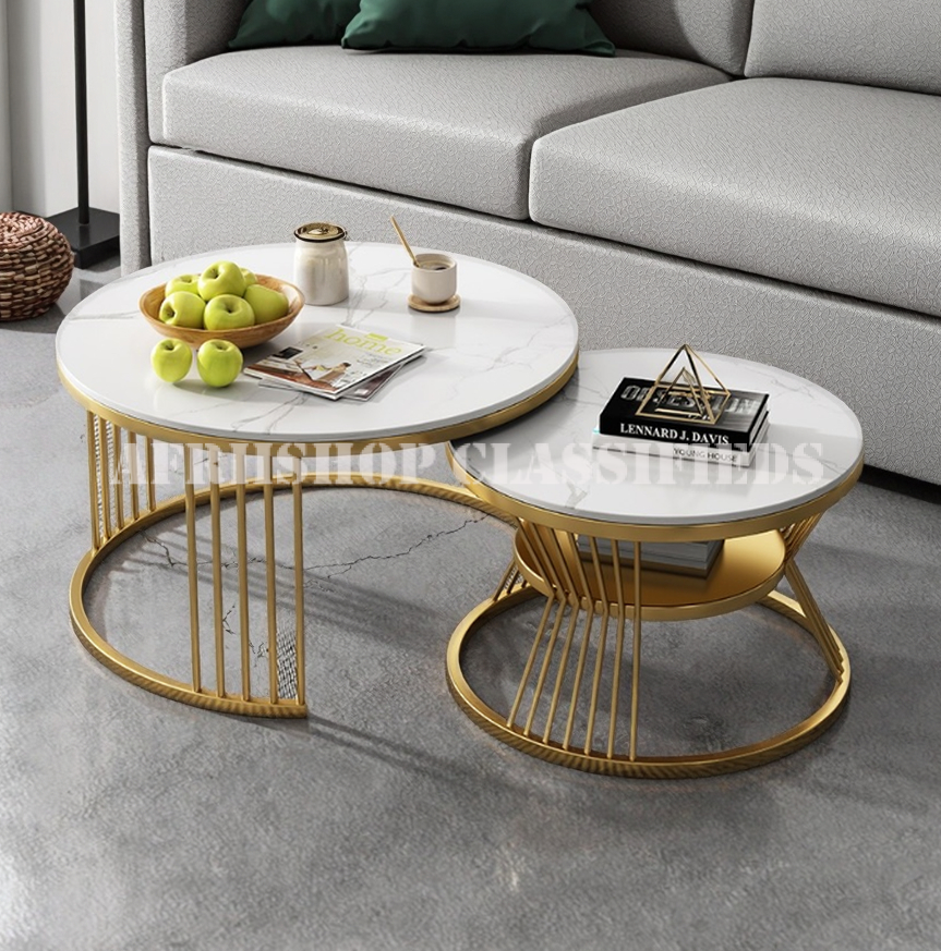 Coffee Table : Top Marble Coffee Table