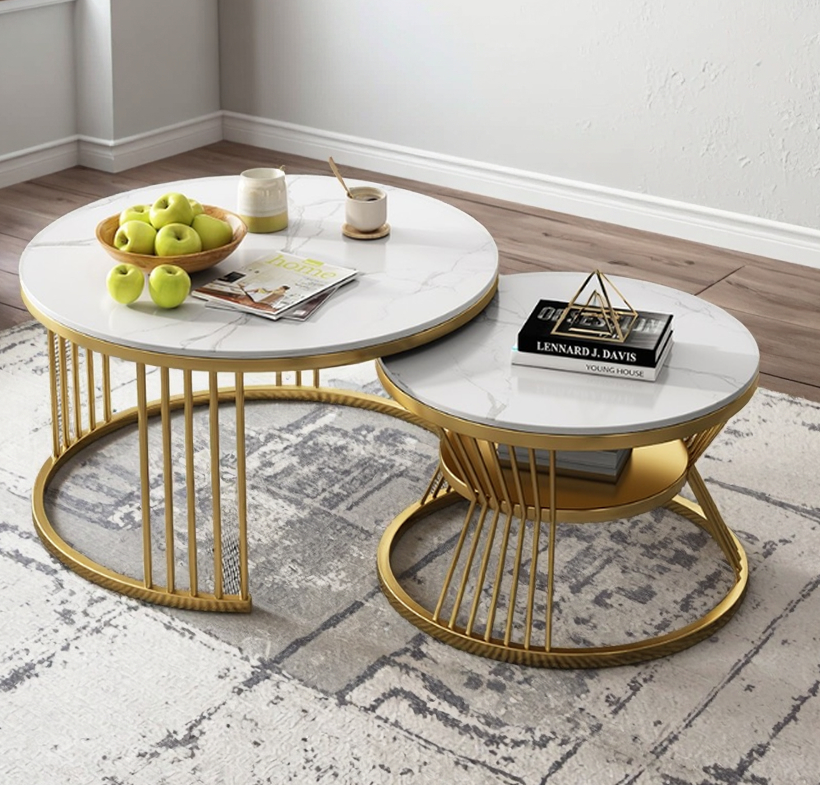 Coffee Table : Top Marble Coffee Table