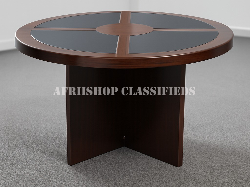 Office Boardroom Table;Round Mahogany Conference Office Table