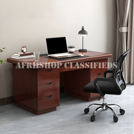 Office Cabinet;120cm Mahogany Executive Office Desk