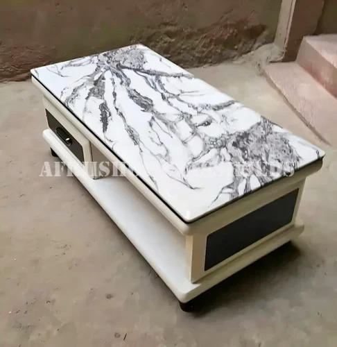 Coffee Table; 120cm Marble Coffee Table