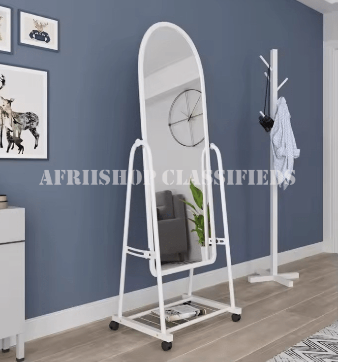 Dressing Mirror; Home Metal Frame Dressing Mirror