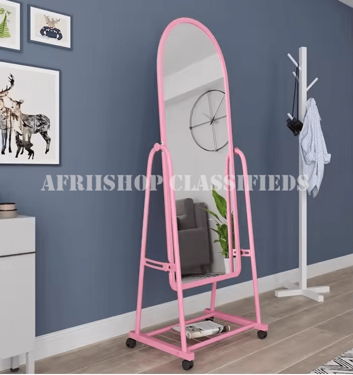 Dressing Mirror; Home Metal Frame Dressing Mirror