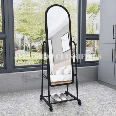 Dressing Mirror; Home Metal Frame Dressing Mirror