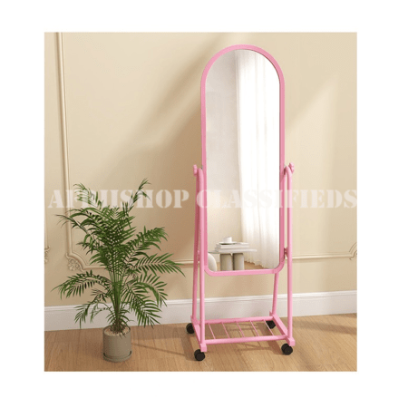 Dressing Mirror; Home Metal Frame Dressing Mirror