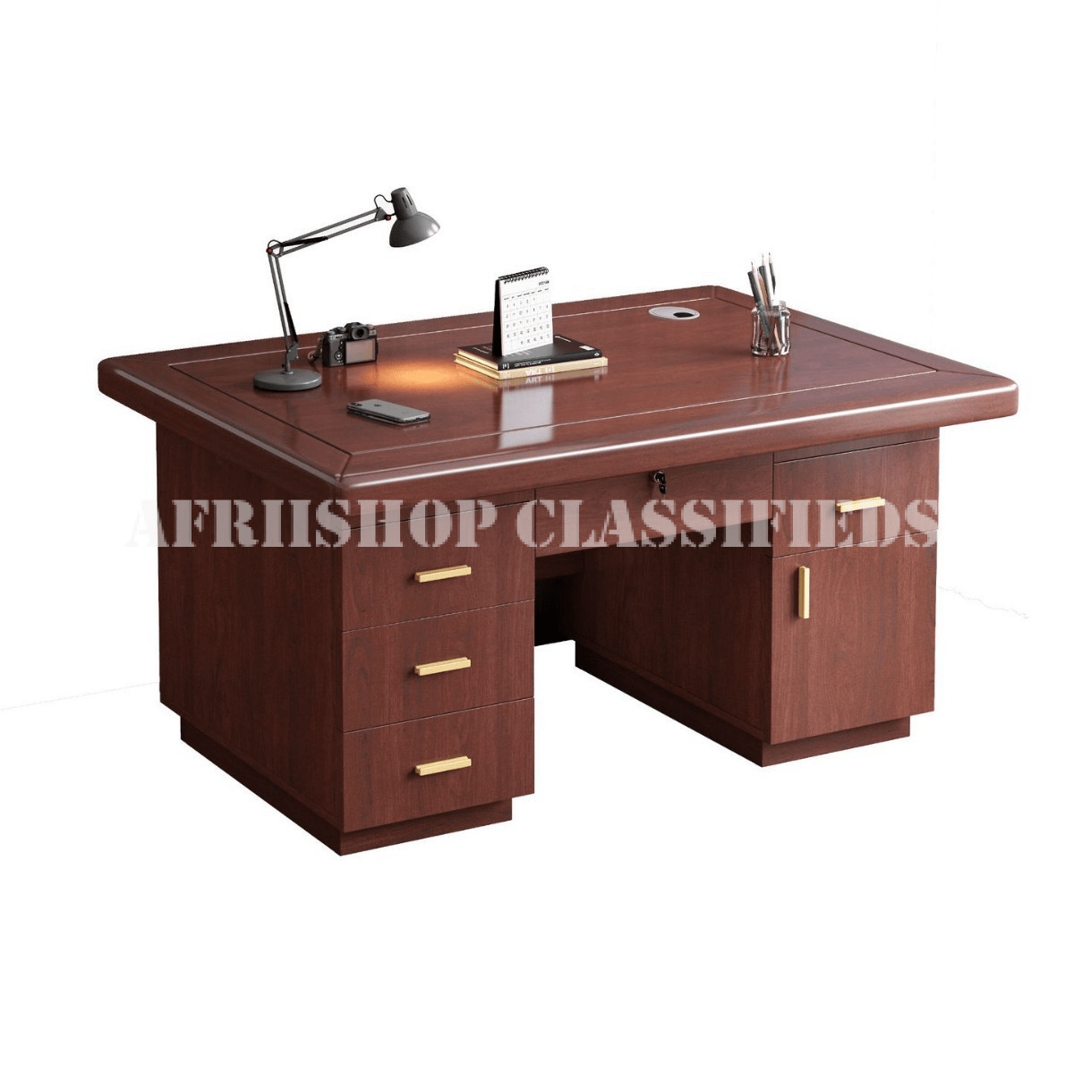 Office Cabinet;120cm Mahogany Executive Office Desk
