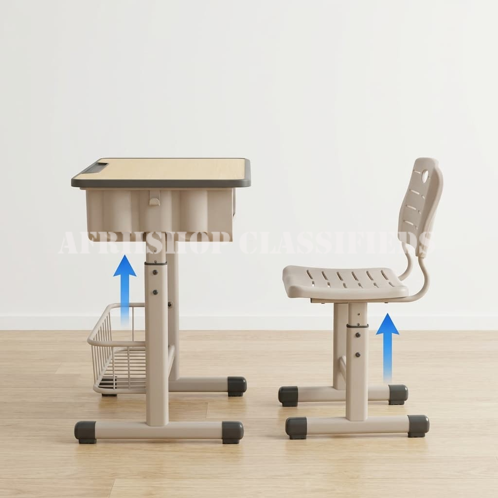 Kid’s Desk; Height Adjustable Study Kid’s Desk
