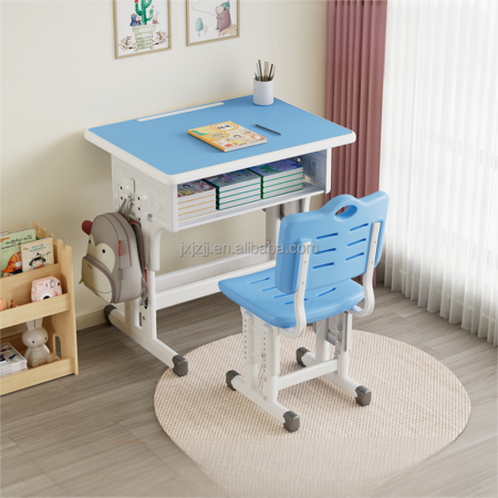 Kids Desks:Kids Desk &Chair Set (Adjustable)