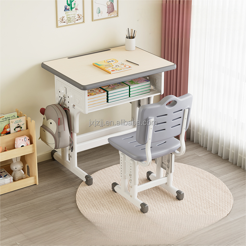 Kids Desks:Kids Desk &Chair Set (Adjustable)