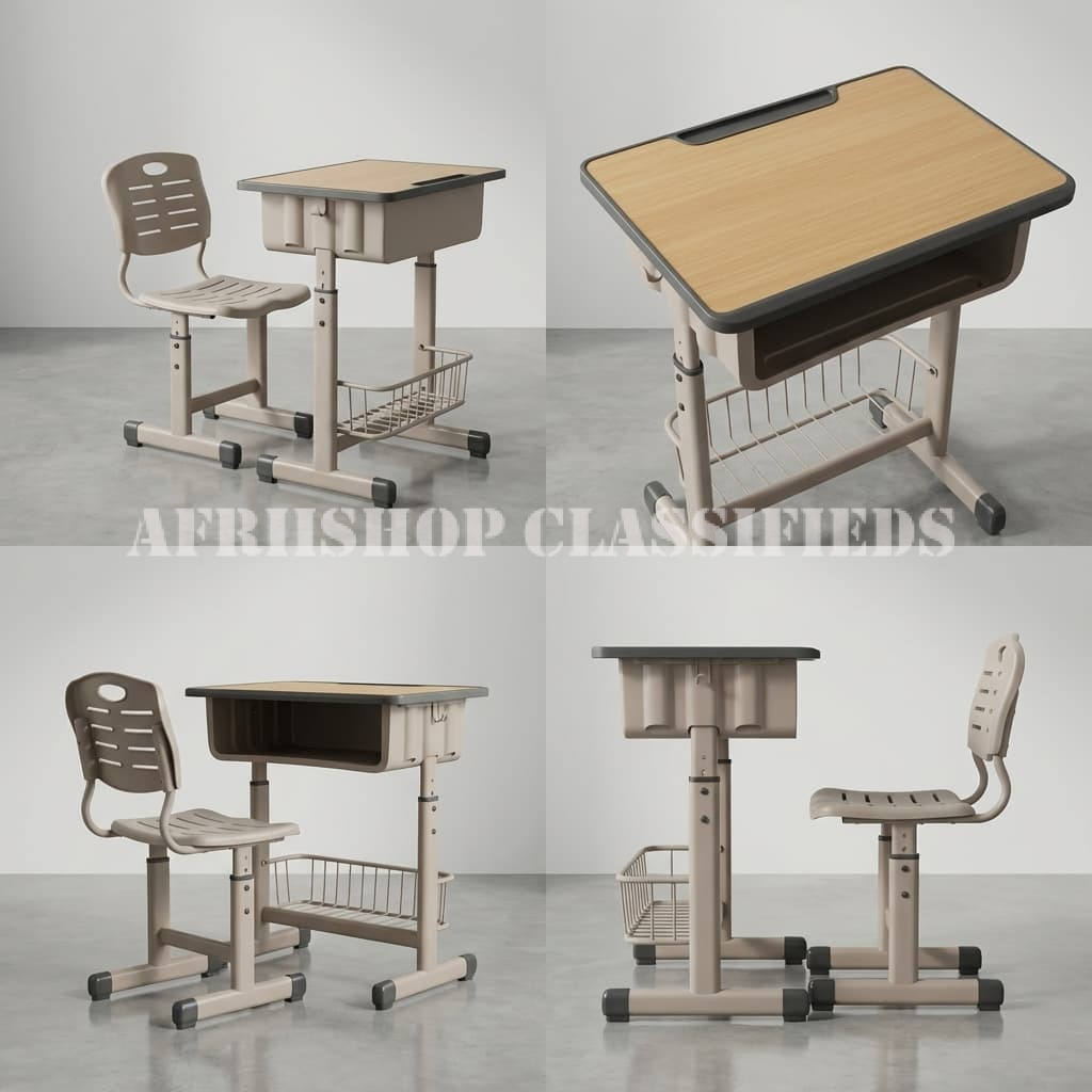Kid’s Desk; Height Adjustable Study Kid’s Desk