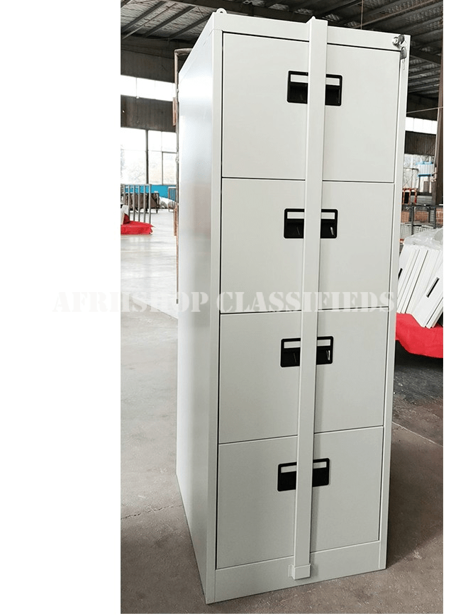 Office Cabinet: 4 Drawer Office Cabinet With Bar