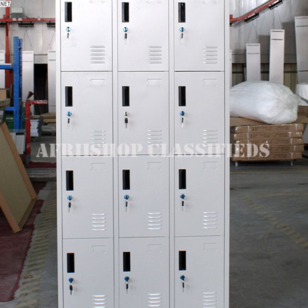 Office Cabinet: 9 Locker Steel Office Cabinet