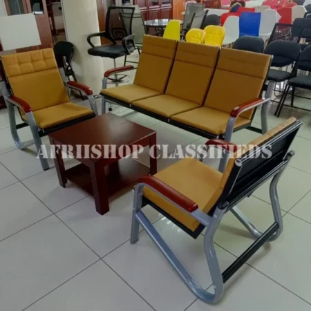 Office Sofa : 5 Seater Reception Office Sofa