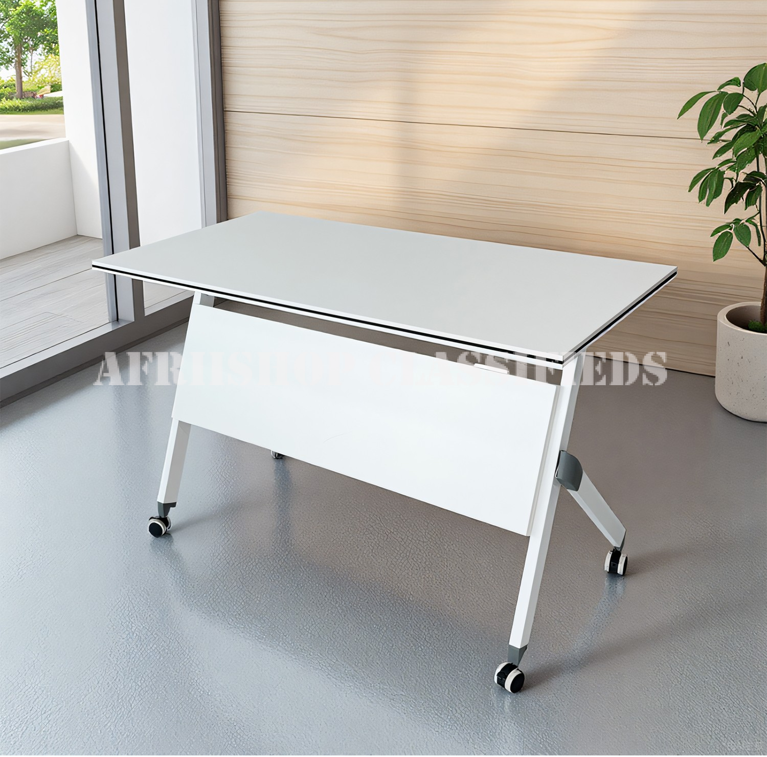Office Table; Foldable Working Office Table