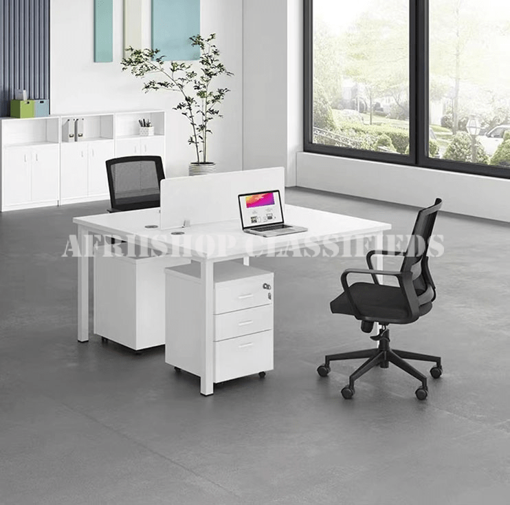Office Workstations:2-Way Mdf Office Workstation