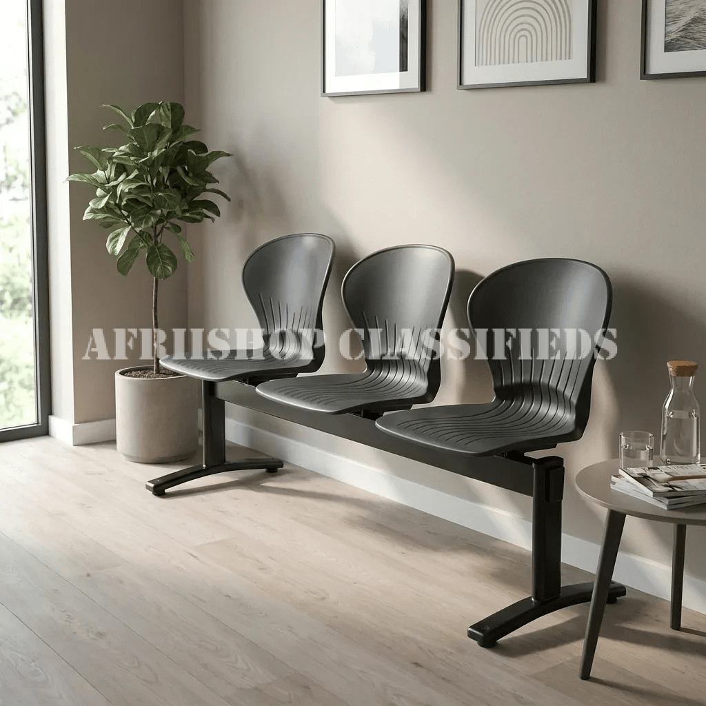 Reception Bench;Modern 3-Seater Reception Bench