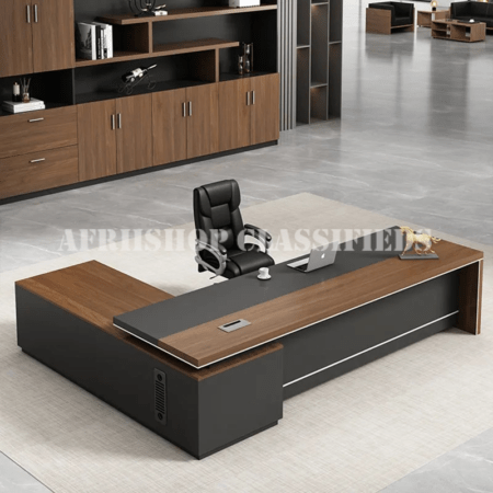 1.8M Executive L-shaped Table