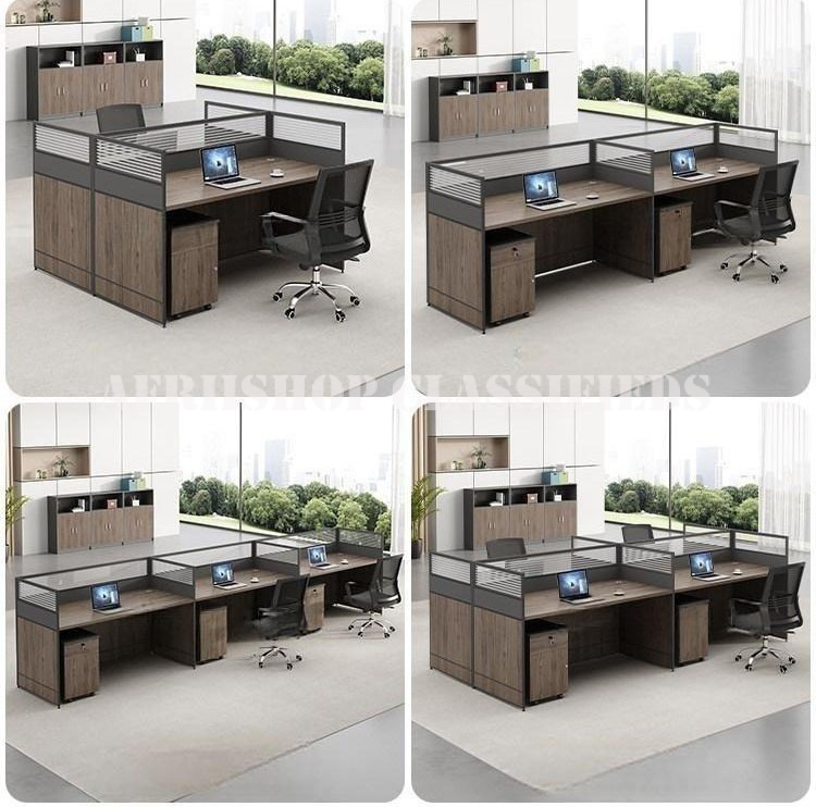 Office Workstation;4-Way Modular Office workstation