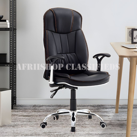 Office Chair : Executive Office Leather Chair
