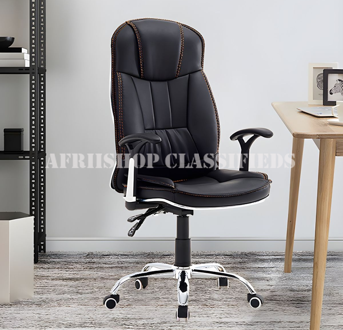 Office Chair : Executive Office Leather Chair