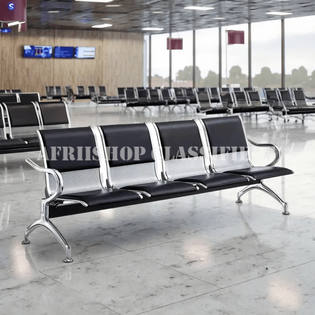 Office Bench;4-Link Office Reception Waiting Bench