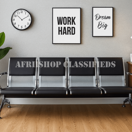 Office Bench;4-Link Office Reception Waiting Bench