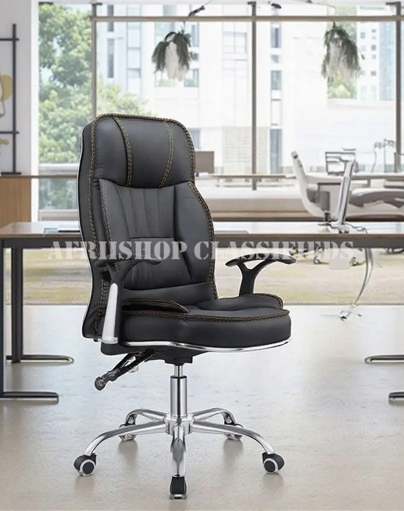 Office Chair : Executive Office Leather Chair